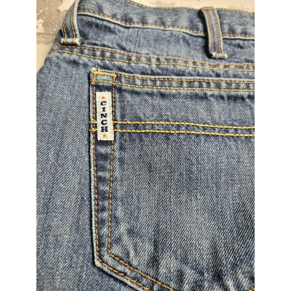 Cinch White Label Men's Denim Jeans 40x36 100% Cotton Western Cowboy - Picture 7 of 7